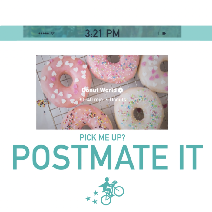 Postmates  |  Postmate It!